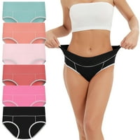 Ženski donji rublje gaćicama gaća za patchwork boju gaćice Bikini Solid Knickers intimi
