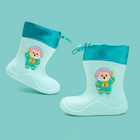 Kpoplk Toddler Rain Boots za djevojke Dječje cipele kratke kišne čizme za djecu Idite u školu Ankete