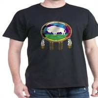 Cafepress - Bijela bizona tamna majica - pamučna majica