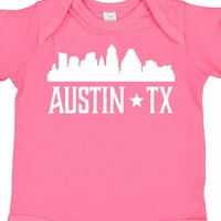 Inktastic Austin Texas Skyline Silhouette T City Gift Baby Boy ili Baby Girl Bodysuit