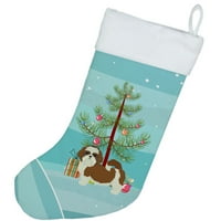 Caroline's blago shih tzu višebojni božićne čarape, sa mekom antilopnom tkaninom 18