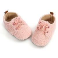 Zimske cipele novorođenčadi za bebe zimske cipele protiv klizanja kućne pliške velvet za crtanje cipele