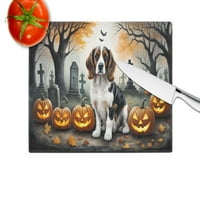 Velški špringer španijel sablasna ploča za rezanje stakla Halloween