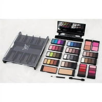 Ver Beauty VMK1702PVAB crni kompaktni poklon za šminku sa kućišta i ogledalom