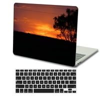 Kaishek Hard Case Shell pokrivač samo kompatibilan stari MacBook Pro S + crni poklopac tastature A1502