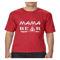 Normalno je dosadno - velika muška majica, do visoke veličine 3xlt - mama medvjed