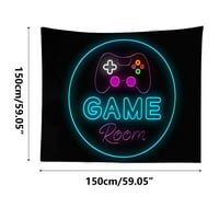 Popust za tapiserija Cool Neon Gaming Tapiserija Viseća igrača za igrač Dekor Poster Tapisestry Pokloni