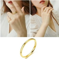 Najbolji poklon nakit modnih prstenovi za vjenčanje u titanijumskim prstenom vjenčani prsten za angažman