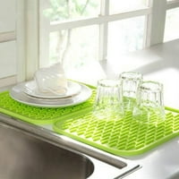 Kuhinjski silikonski sudoper mat posuđe kuhanje suhim pločama za držač za držač za tablice