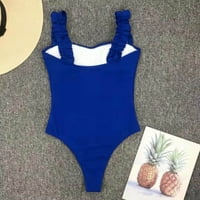 Ženski kupaći kostimi plus size kupaći kostim s kupaćim kostim kostim dame bikini kupaći kostim