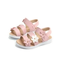 Dječje djevojke sandale princeze otvoreno-tonovo dno cvijeće rimske plažne cipele