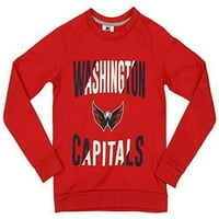 Outstuff NHL Youth Kids Washington Capitals Performanse Fleece Dukserirt