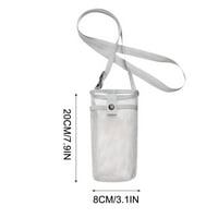 Moderna i minimalistička mreža za mobilnu torbu za mobilnu torbu za vodu s vodom sa vrećicom za boce