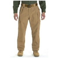 5. Taktičke muške aktivne radne pantalone, superiorni fit, dvostruki ojačani, pamuk, kojot, 38W