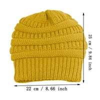 Najpopularnija kapeta Brand zimska gusta topla vuna kose pletenje šešira za žene dnevno za slobodno