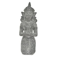 Plutus marke Buddha figuri u sivoj smoli