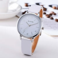 Sleek minimalistička moda sa remenom biranje ženskog kvarcnog kože sata poklon sat