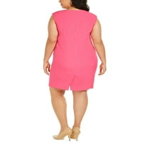 Kasper ženska haljina bez rukava ružičaste veličine sitni