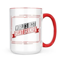 Neonblond Worts Najbolji Great Badpa Poklon za ljubitelje čaja za kavu