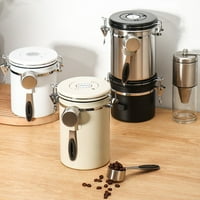 Nehrđajućeg čelika Airtight Jar kafić za pohranu Datum pohrane Tracker za pasulj čaja