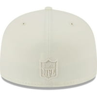 Muški novi Era krem ​​Las Vegas Raiders Color 59fifty ugrađeni šešir