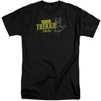 Star Trek - Trekkie - visoka fit majica kratkih rukava - XX-velika