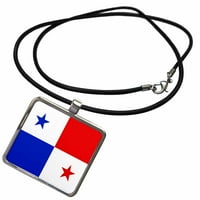 3Droza Panama zastava - Ogrlica sa privjeskom