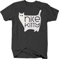 Lijepa Kitty smiješna mačka vlasnik kućnog ljubimca voli majicu srednje tamno siva