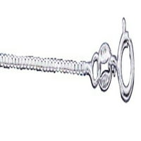 Sterling srebrna 24 Bo lančani 3D vrtni ručni ručni alat Privjesak ogrlicu