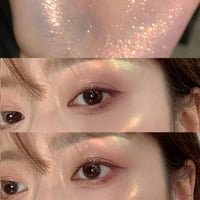 GLITTER EYESHADOW NOVO Dvostruki komad mali plač vodeni svijetli u prahu za sjenilo Dvostruka upotreba Glitter Korean Eyeshadow b