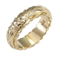 Nakit za žene Prstenje elegantno cvijeće srebro, vjenčani prstenovi nakit zlata i klizač slatki prsten