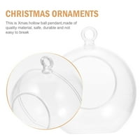 Viseći kuglični privjesak Božićno drvce Clear Ball Ornament Kids Pokloni favorizira
