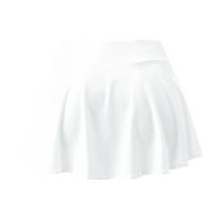 Aaiymet Tenis suknja Ženska suknja od sekcije Visoka struka Sparkle olovka za olovke, bijela s