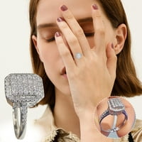 Dame Fashion Diamond Modni dijamantni nakit natrag na školu Cool College izgleda modni nakit