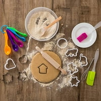 Stamens Kuhinjska igračka, mini kuhanje Game Set Kids 'Chef Imitacija Imitacije pričvršćivač kolačića
