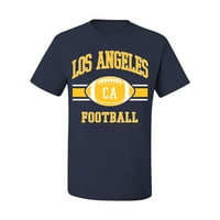Grad Los Angeles Lac American Fudbal Fantasy Fan Sports Muška grafička majica, Mornary, 3xl