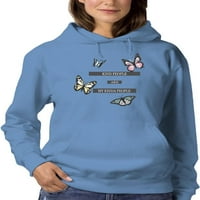 Leptir ljubazni ljudi kapuljač kapuljača -image by shutterstock, žensko malo