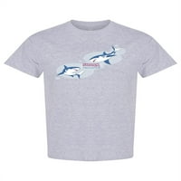 Majica morskog psa grabežljive majice - MIMAGE by Shutterstock, muški veliki