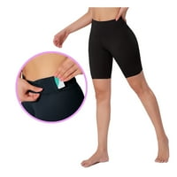 Fitness torba Yoga struk Sportske Capri hlače Sportski džepovi Tri četvrtine gamaše ženske trke hlače