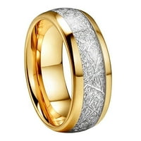 Božićni ponude Shopeessa Božićni pokloni Nakit zaljubljeni Modni par prsten nakit muški čelični prsten