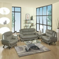 110 elegantni set sive sofe