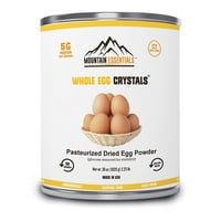 Mountain Essentials Dehidrirani cijeli kristali jaja u prahu ✅ Dugoročna polica za pohranu stabilna