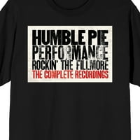 Skromna pita Rockin 'the Fillmore Tekst za muške tekete s kratkim rukavima i kratkim rukavima-5xl