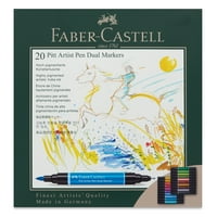 Faber-Castell Pitt Artist Pen Dual Tip markeri - set od 20
