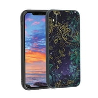 Kompatibilan sa iPhone futrolom telefona, šumsko-cvjetni silikon zaštitnika za TEEN Girl Boy Case za iPhone X