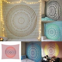 Indija Mandala Tapisestry Wall Viseći zidni tepih Macrame, tapiserije Psihodelic Night Sky Moon Tapistry