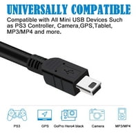 Pwron 5ft mini USB kablovska zamena kabela za Canon Elph 300