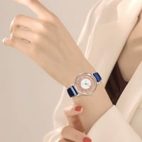 Royalloveove Modni luksuzni kvarcni analogni od nehrđajućeg čelika Dame Crystal Watch