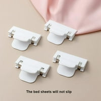 Kreveni klip plastični klizanje otporni stezaljki za krevet za pokrov za pokrov za pričvršćivanje madraca