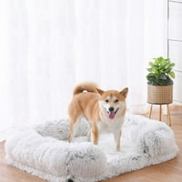 Kući za pse za pse, pravokutnik koji se može plijesti u krevetu za pse udoban i prozračan kućni ljubimci